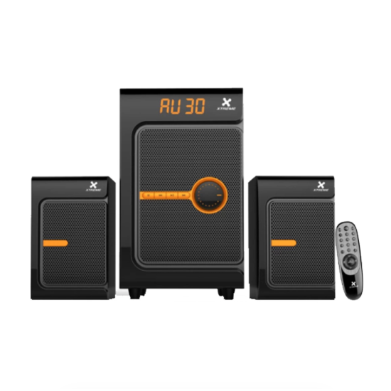 Xtreme Jupiter 2:1 Multimedia Speaker With Remote